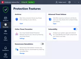 BitDefender Antivirus Plus screenshot 3