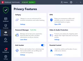 BitDefender Total Security screenshot 3