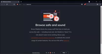 Brave Browser screenshot 1