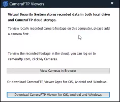 CameraFTP Virtual Security System screenshot 2