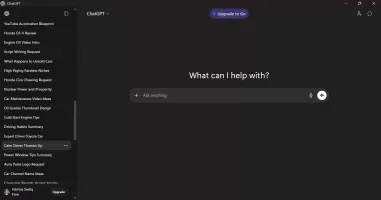 ChatGPT screenshot 3