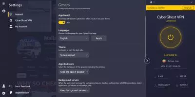 CyberGhost VPN screenshot 3