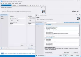 What can be compared and synchronized?