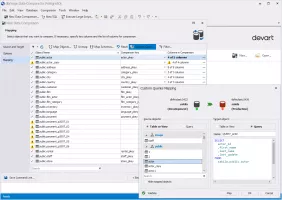 Custom query comparison