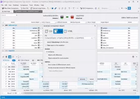 Exporting Comparison Results