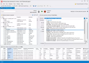 DbForge Data Generator for Oracle screenshot 1
