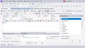 SQL Management - Data Editor