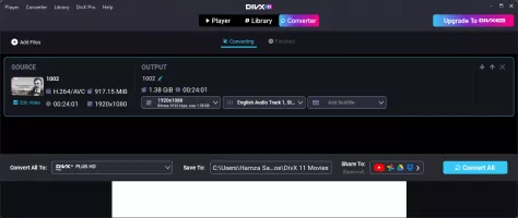 DivX screenshot 3
