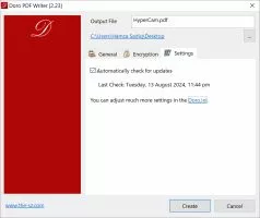 Doro PDF Writer screenshot 3