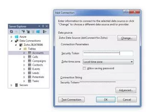 DotConnect for Zoho CRM screenshot 1