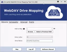DriveHQ Cloud Drive Mapping Tool screenshot 7