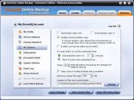 DriveHQ Online Backup screenshot 2