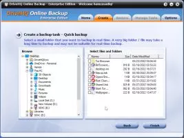 DriveHQ Online Backup screenshot 4