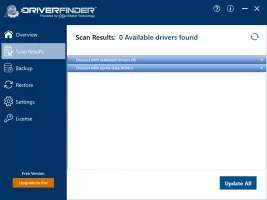 DriverFinder screenshot 2