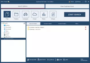 Duplicate File Finder screenshot 1