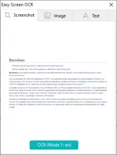Snímek obrazovky Easy Screen OCR 3