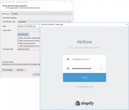Connect Excel to Shopify