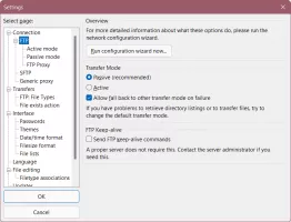 FileZilla Client screenshot 2