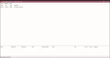 FileZilla Server screenshot 10
