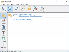 Folder Guard screenshot 1