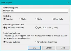 FontCreator screenshot 5