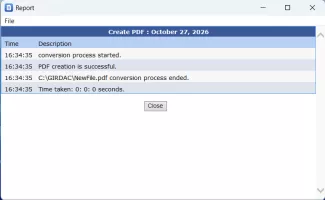 GIRDAC Free PDF Creator screenshot 3
