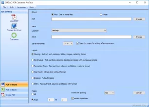 GIRDAC PDF Converter Pro screenshot 1