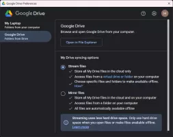 Google Drive for Desktop screenshot 5