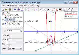 Graph screenshot 1