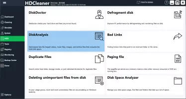 HDCleaner screenshot 4