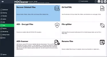 HDCleaner screenshot 5