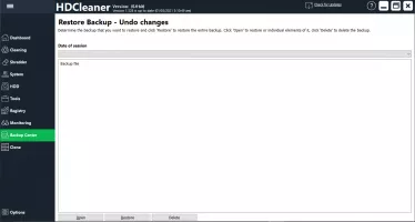 HDCleaner screenshot 7