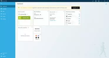 Hide.me VPN screenshot 1