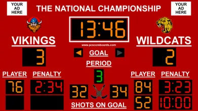 Hockey Scoreboard Standard screenshot 1
