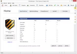 HomeGuard Activity Monitor screenshot 1