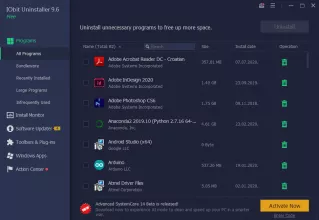 IObit Uninstaller screenshot 1