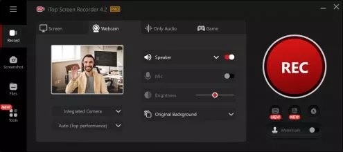 iTop Screen Recorder screenshot 1