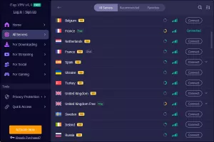 iTop VPN screenshot 3