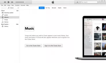 iTunes screenshot 1