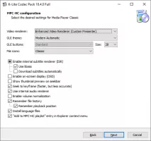 K-Lite Codec Pack screenshot 5