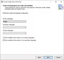 K-Lite Codec Pack screenshot 7