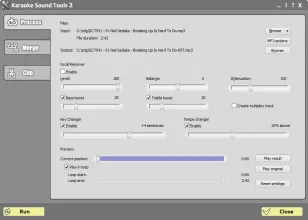 Karaoke Sound Tools screenshot 1