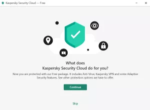 Kaspersky Security Cloud Free screenshot 1