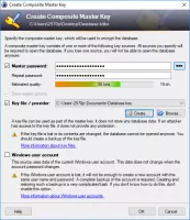 Creating Composite Master Key