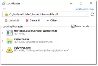 LockHunter screenshot 1