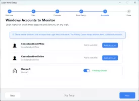Login AlertX screenshot 5