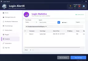Login AlertX screenshot 9