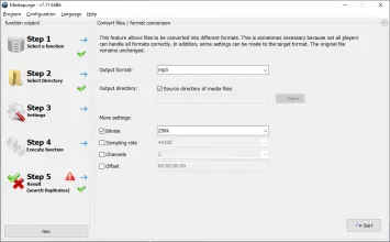 Mediapurge screenshot 1