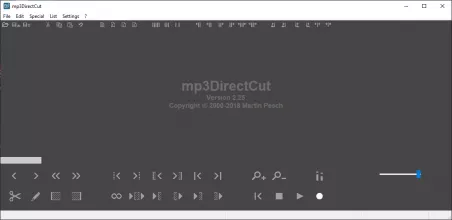 Mp3DirectCut screenshot 1