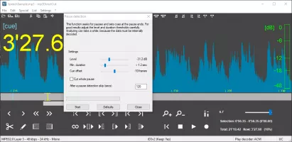Mp3DirectCut screenshot 3
